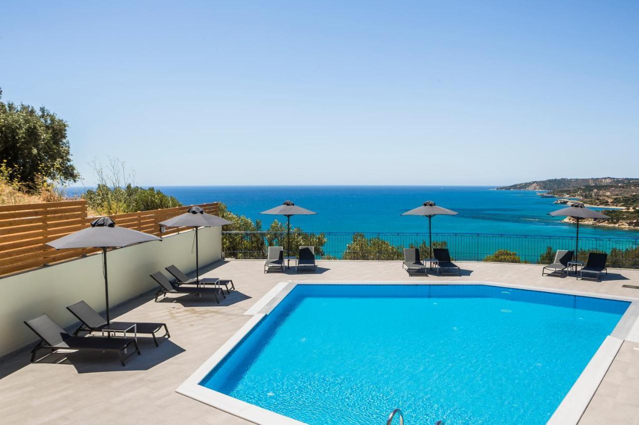 Afrato Village Sea View Apartments 트라페자키 외부 사진